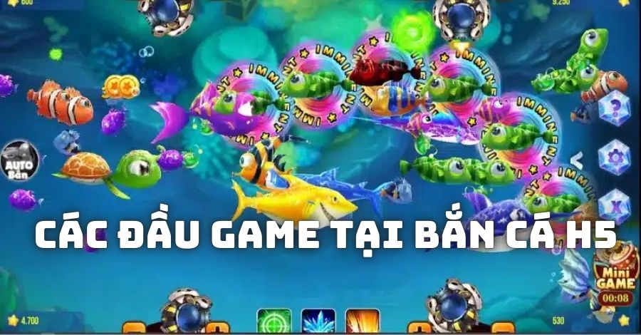 Các đầu game săn thưởng dưới đáy đại dương H5 siêu hot